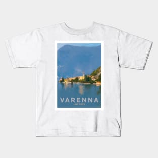Varenna, Lake Como, Italy Kids T-Shirt